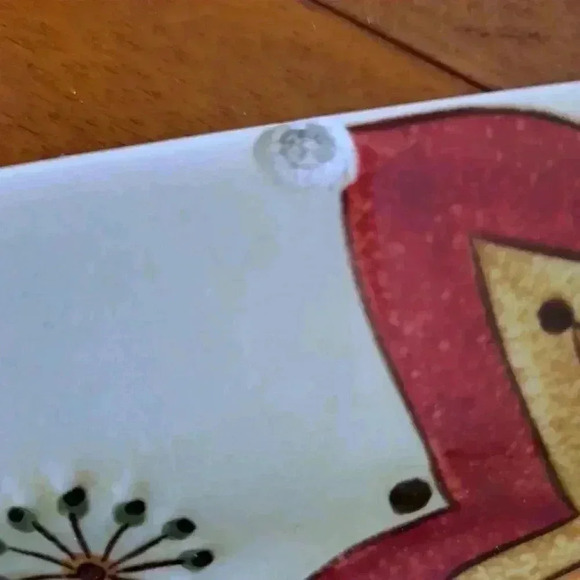 Earthenware Carynthum 4 salad plates - Picture 7 of 10